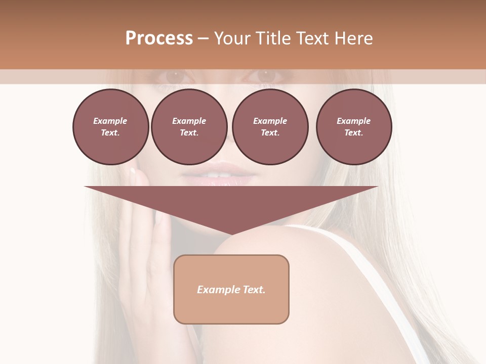 Touch Adult Skin PowerPoint Template
