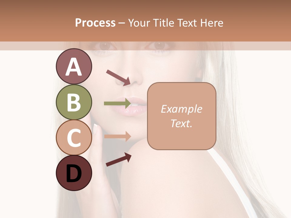 Touch Adult Skin PowerPoint Template