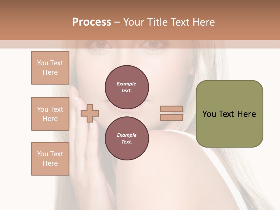 Touch Adult Skin PowerPoint Template
