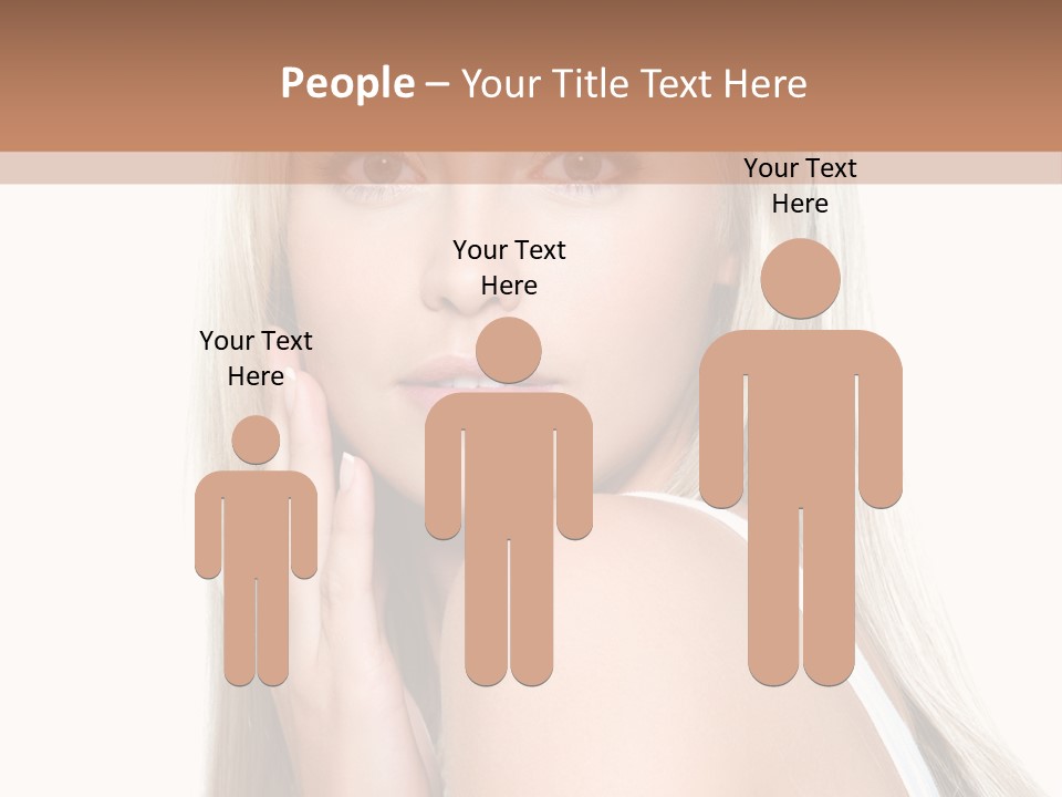 Touch Adult Skin PowerPoint Template