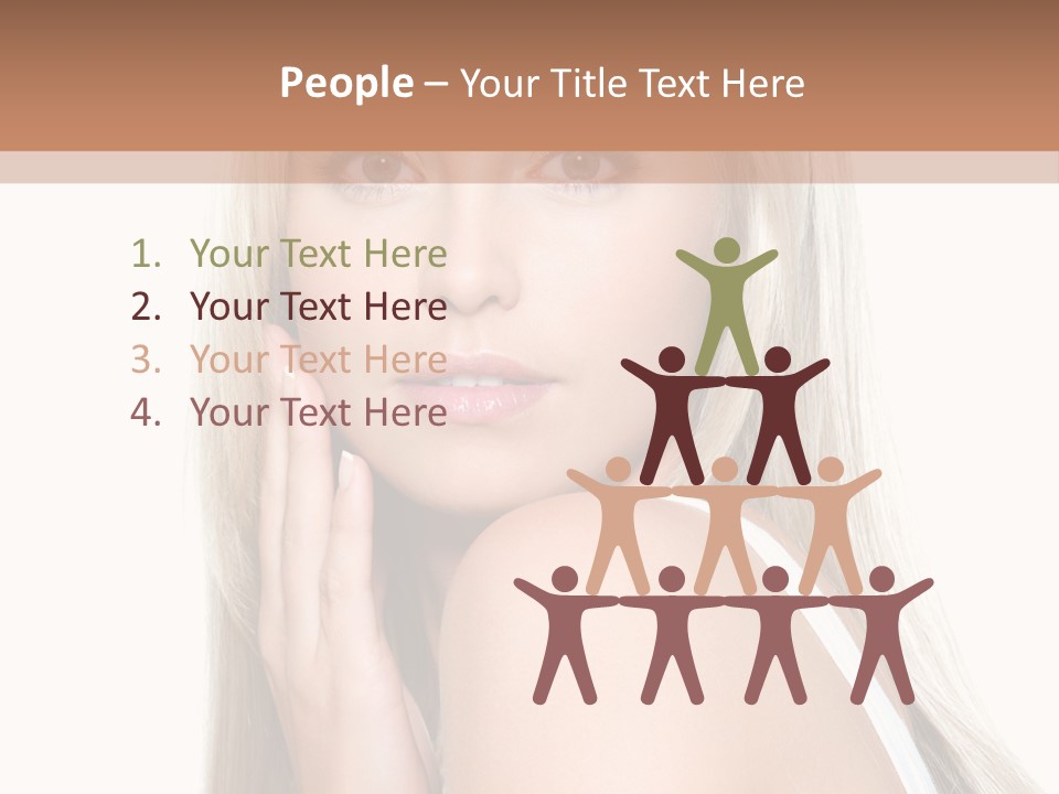 Touch Adult Skin PowerPoint Template