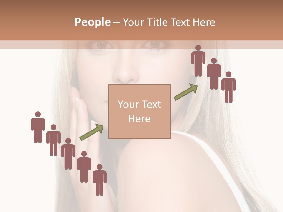 Touch Adult Skin PowerPoint Template