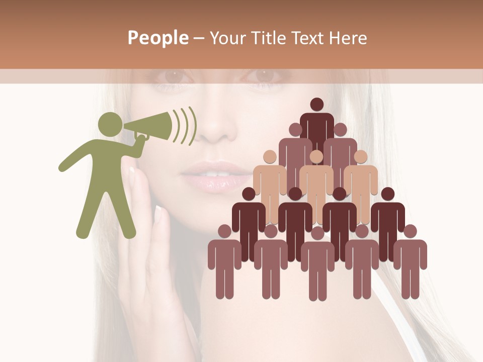 Touch Adult Skin PowerPoint Template