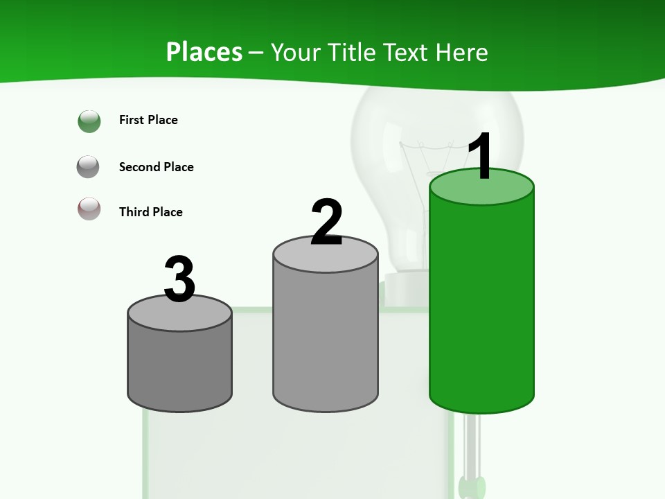 Natural Energy Sign Blank PowerPoint Template