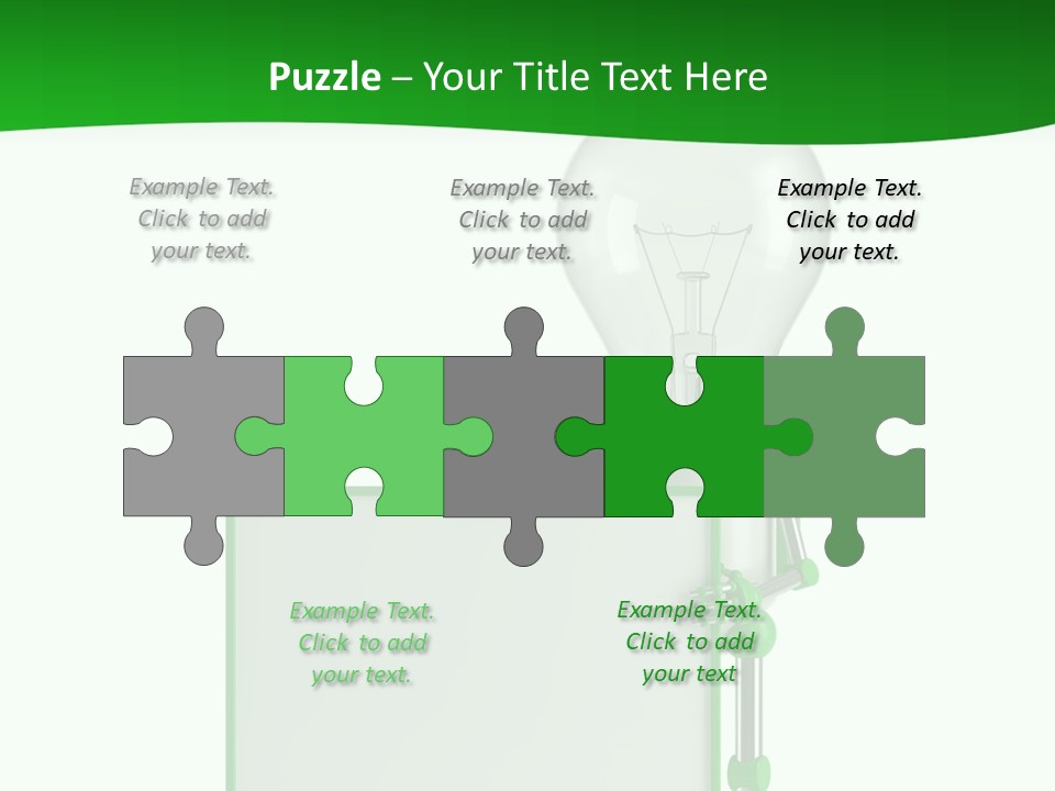 Natural Energy Sign Blank PowerPoint Template