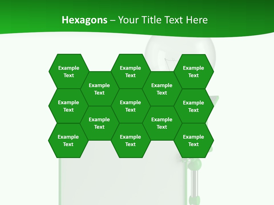 Natural Energy Sign Blank PowerPoint Template