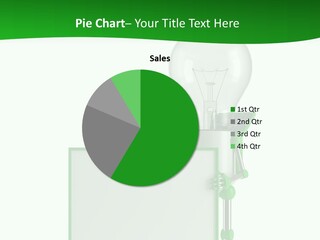 Natural Energy Sign Blank PowerPoint Template