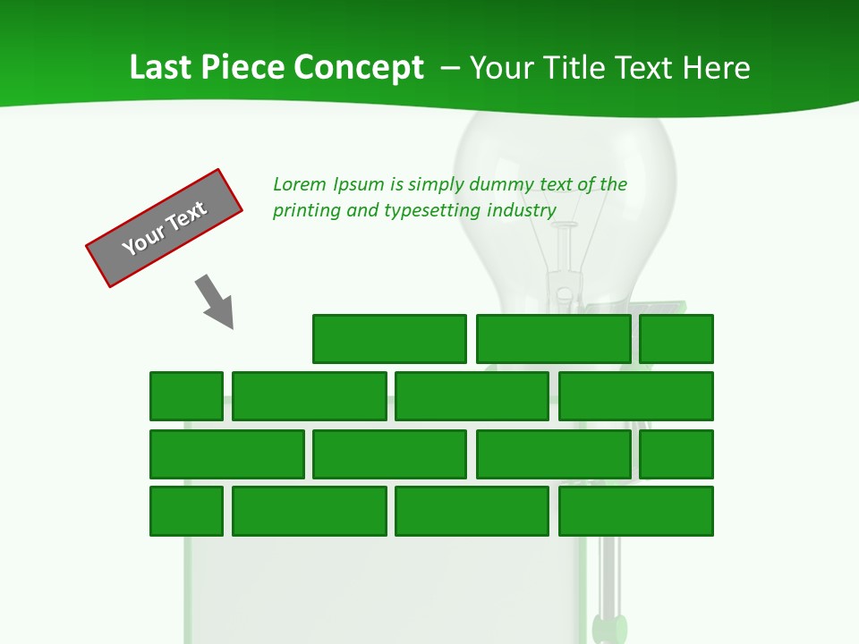 Natural Energy Sign Blank PowerPoint Template