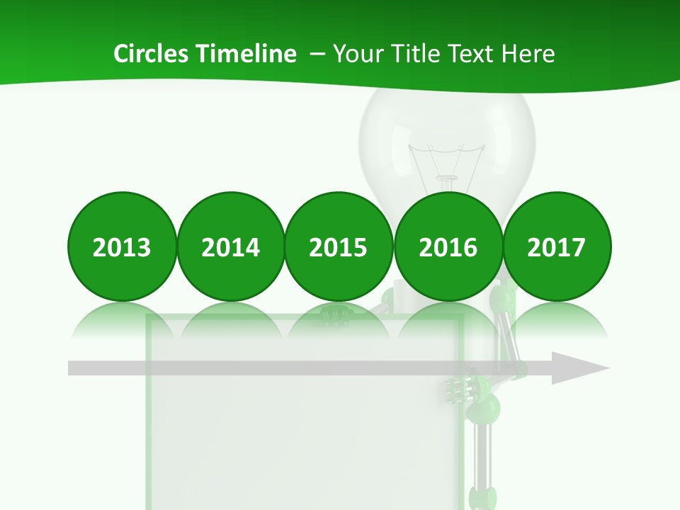 Natural Energy Sign Blank PowerPoint Template