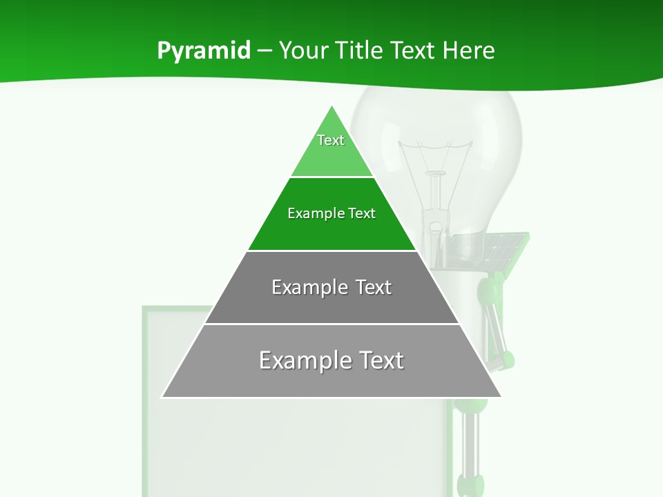 Natural Energy Sign Blank PowerPoint Template