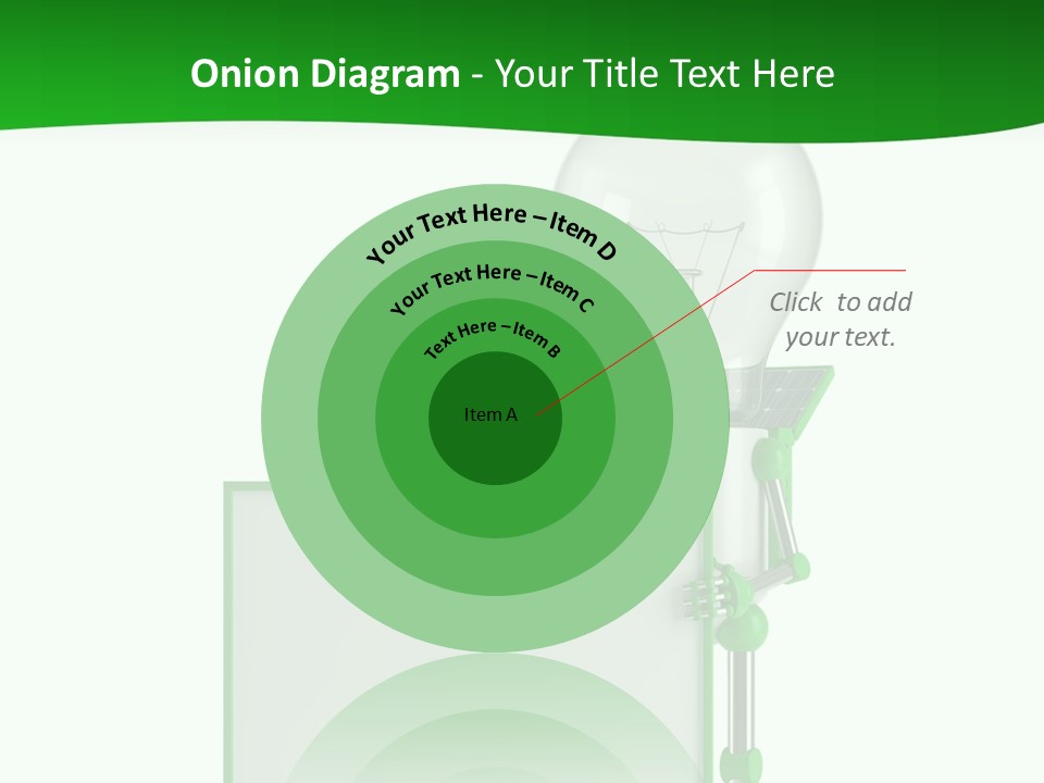 Natural Energy Sign Blank PowerPoint Template