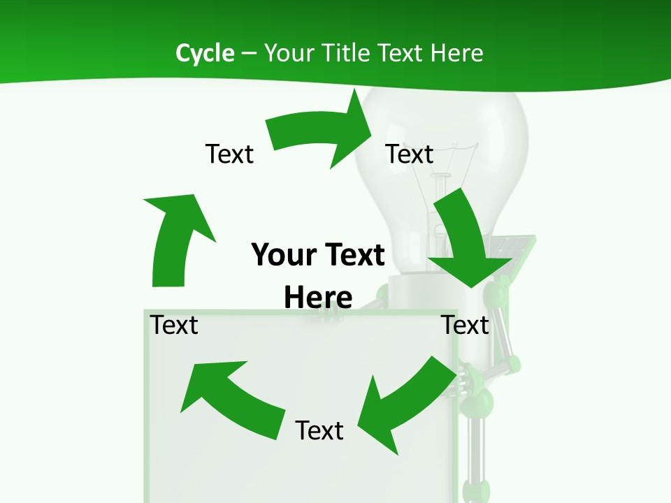 Natural Energy Sign Blank PowerPoint Template