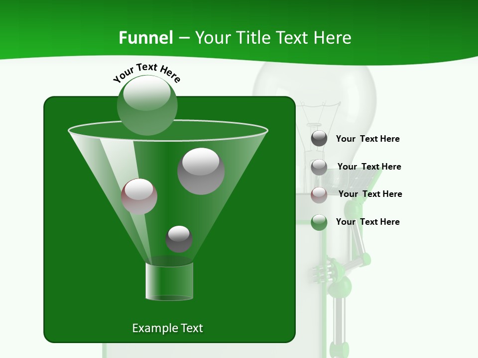 Natural Energy Sign Blank PowerPoint Template