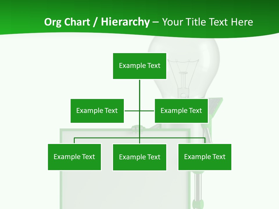 Natural Energy Sign Blank PowerPoint Template