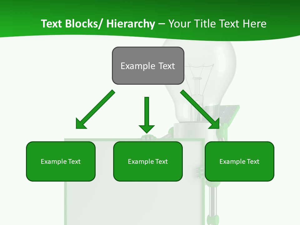 Natural Energy Sign Blank PowerPoint Template
