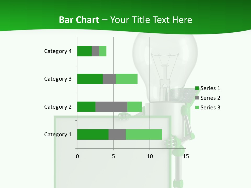 Natural Energy Sign Blank PowerPoint Template