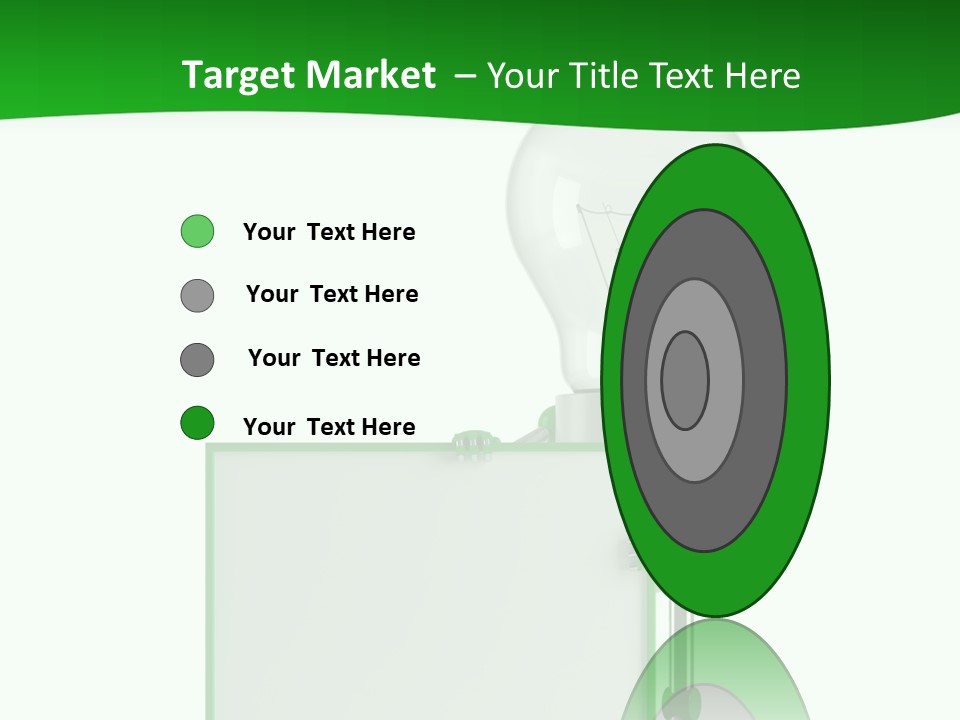 Natural Energy Sign Blank PowerPoint Template