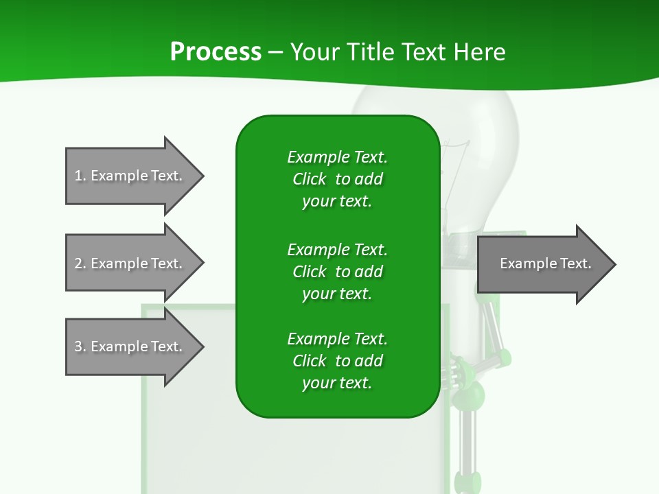 Natural Energy Sign Blank PowerPoint Template