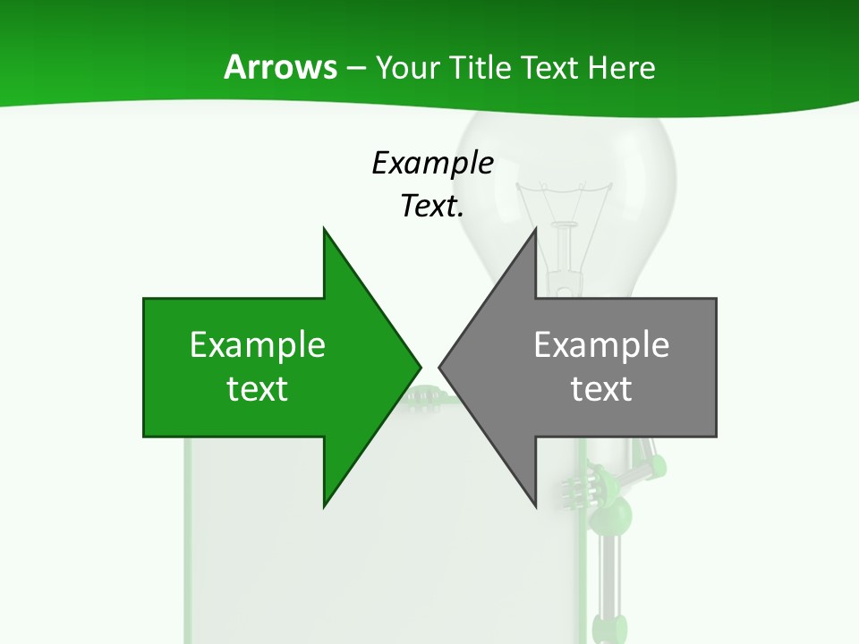 Natural Energy Sign Blank PowerPoint Template