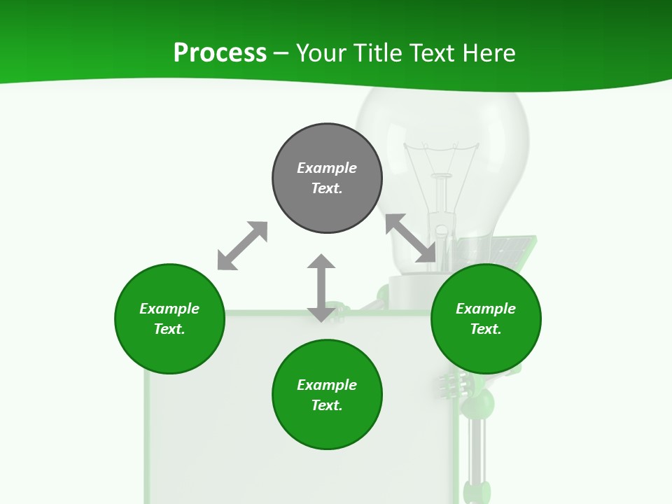 Natural Energy Sign Blank PowerPoint Template