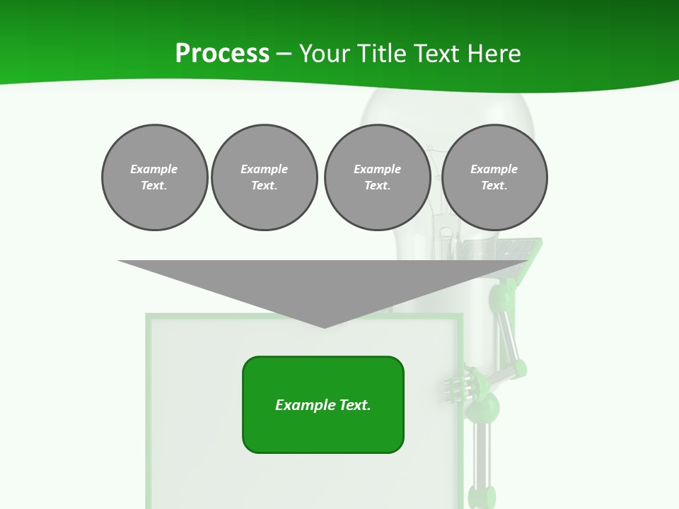 Natural Energy Sign Blank PowerPoint Template