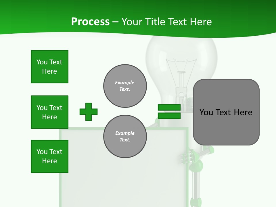 Natural Energy Sign Blank PowerPoint Template