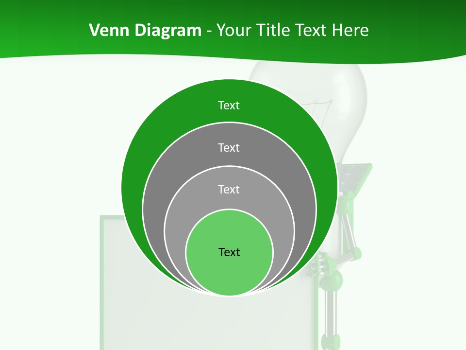 Natural Energy Sign Blank PowerPoint Template