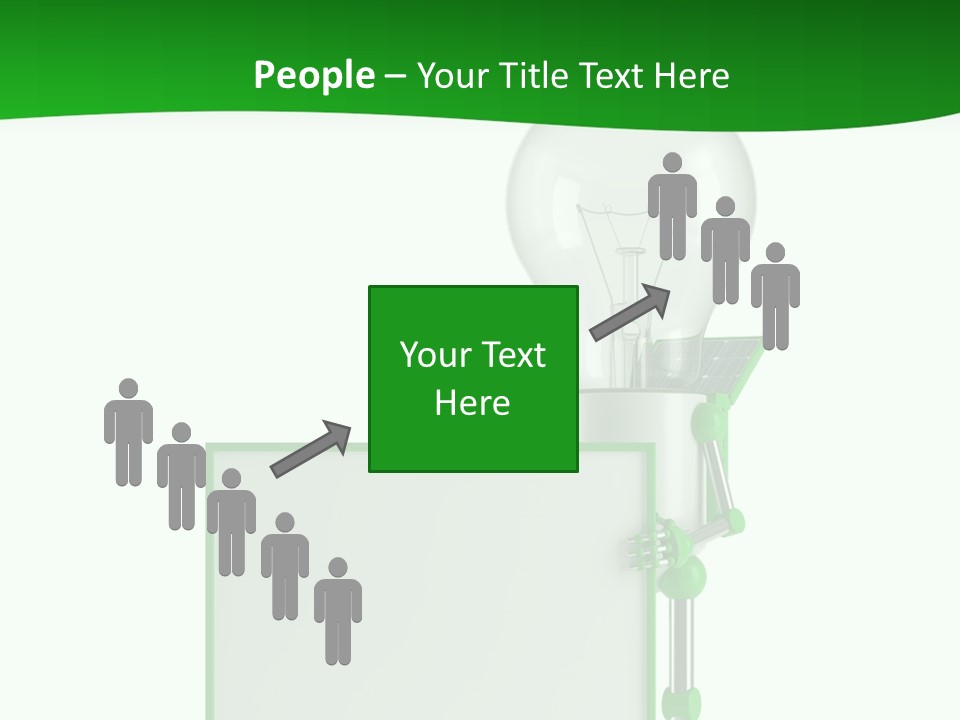 Natural Energy Sign Blank PowerPoint Template