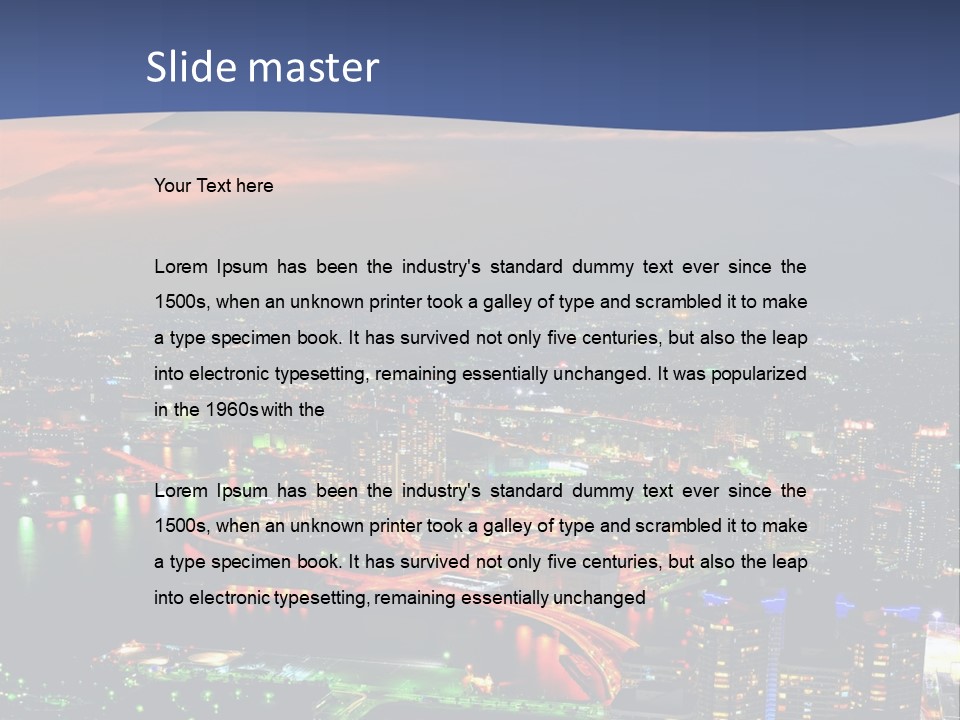 Mountain Fuji Tokyo PowerPoint Template