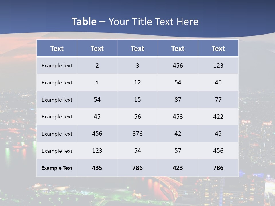 Mountain Fuji Tokyo PowerPoint Template