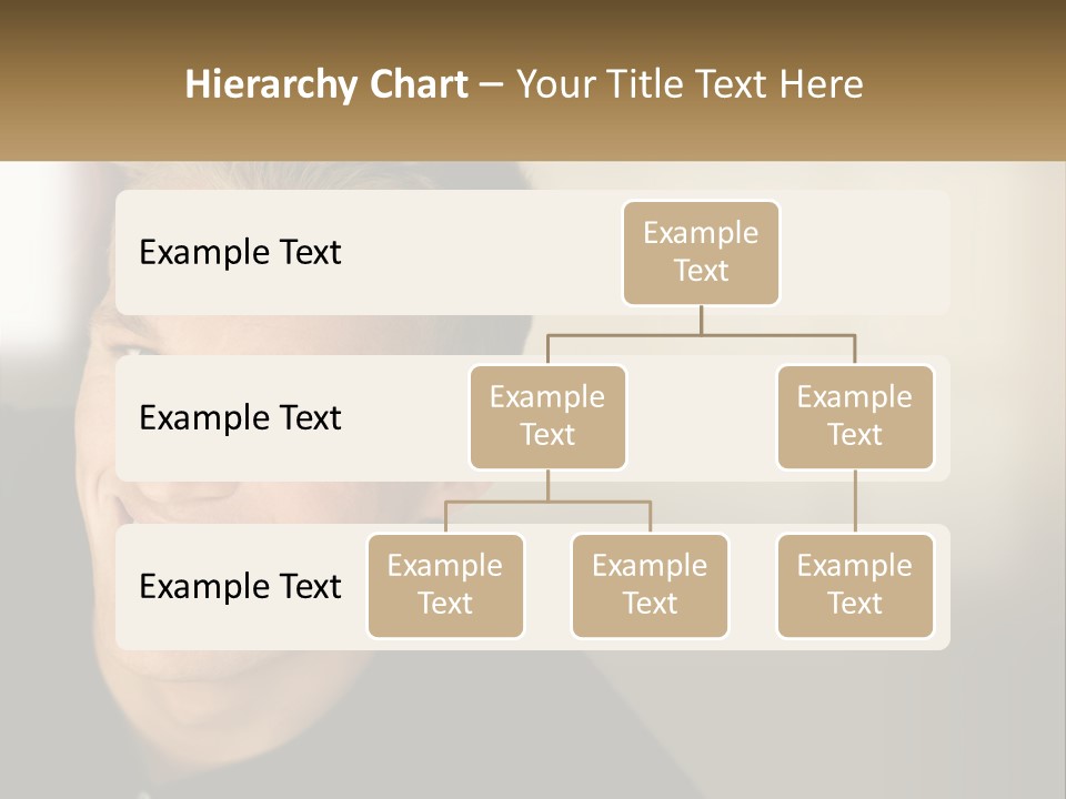 Smart Handsome Close PowerPoint Template
