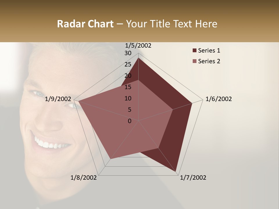 Smart Handsome Close PowerPoint Template