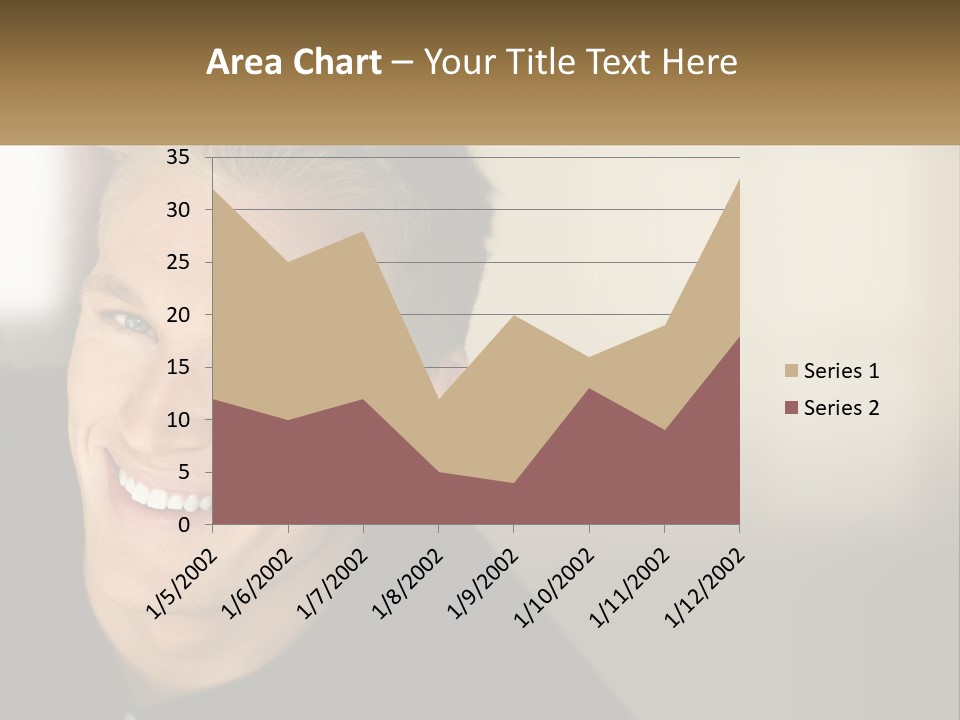 Smart Handsome Close PowerPoint Template
