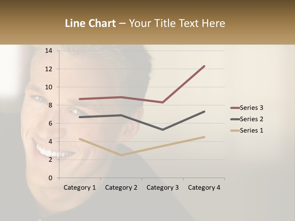 Smart Handsome Close PowerPoint Template