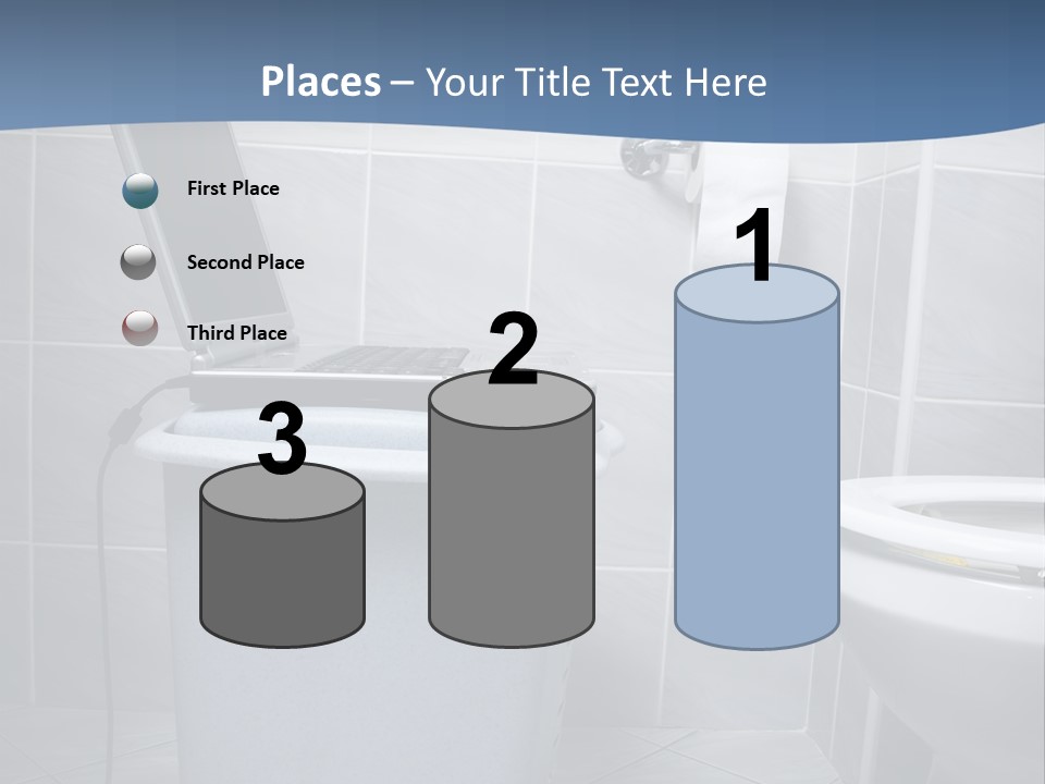 Laptop Terminal Modern PowerPoint Template