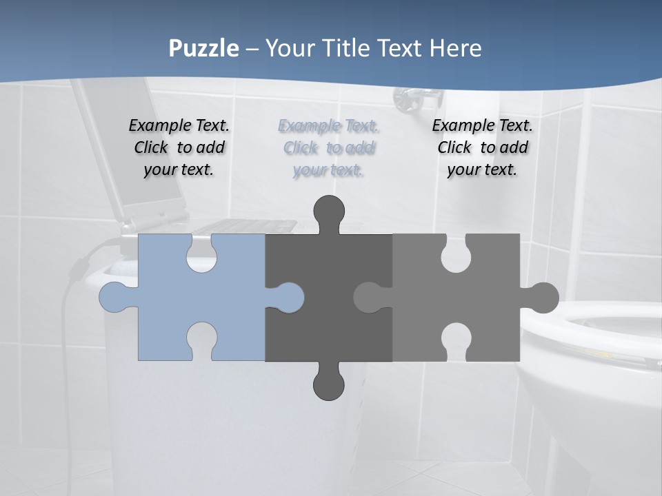 Laptop Terminal Modern PowerPoint Template