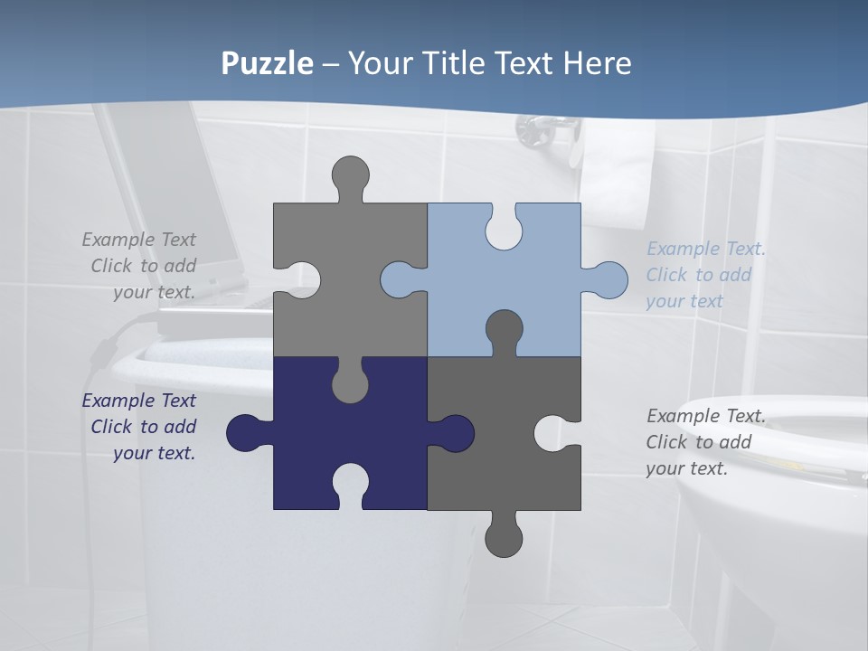 Laptop Terminal Modern PowerPoint Template