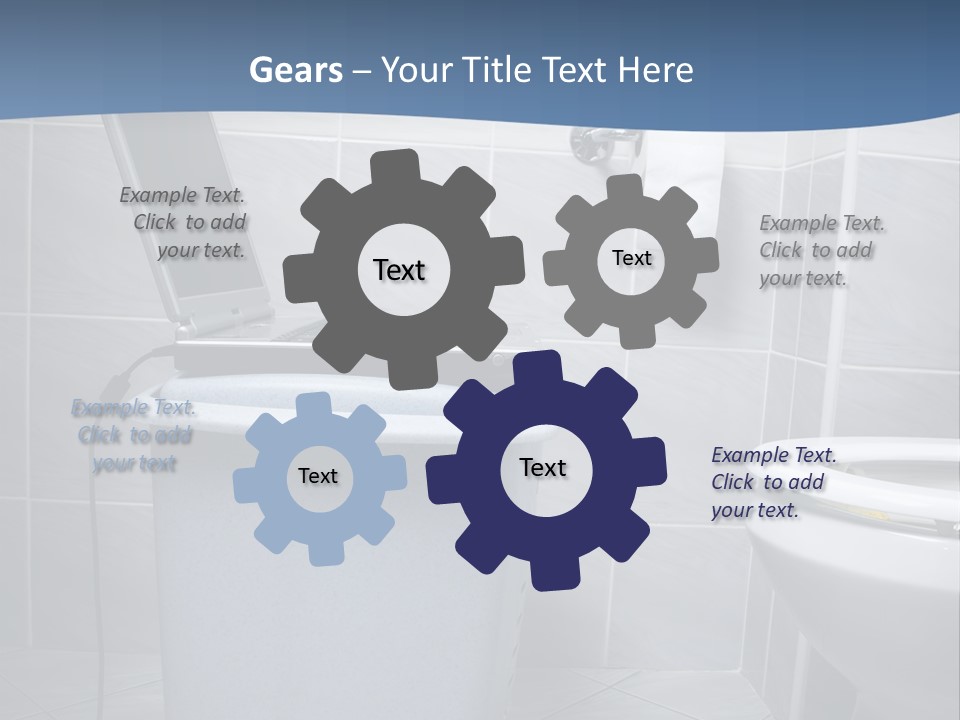 Laptop Terminal Modern PowerPoint Template