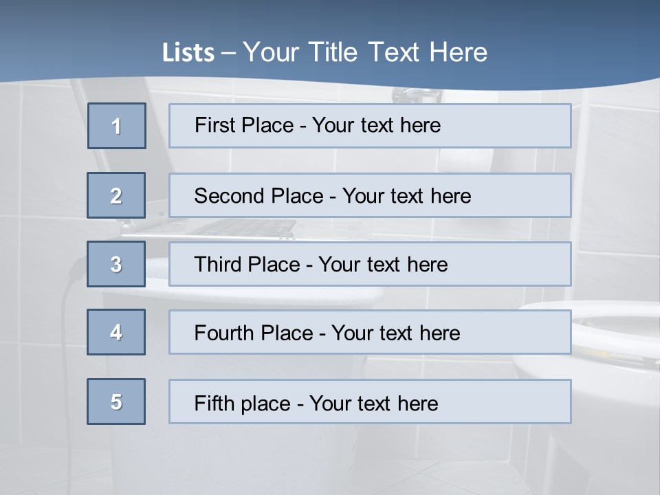 Laptop Terminal Modern PowerPoint Template