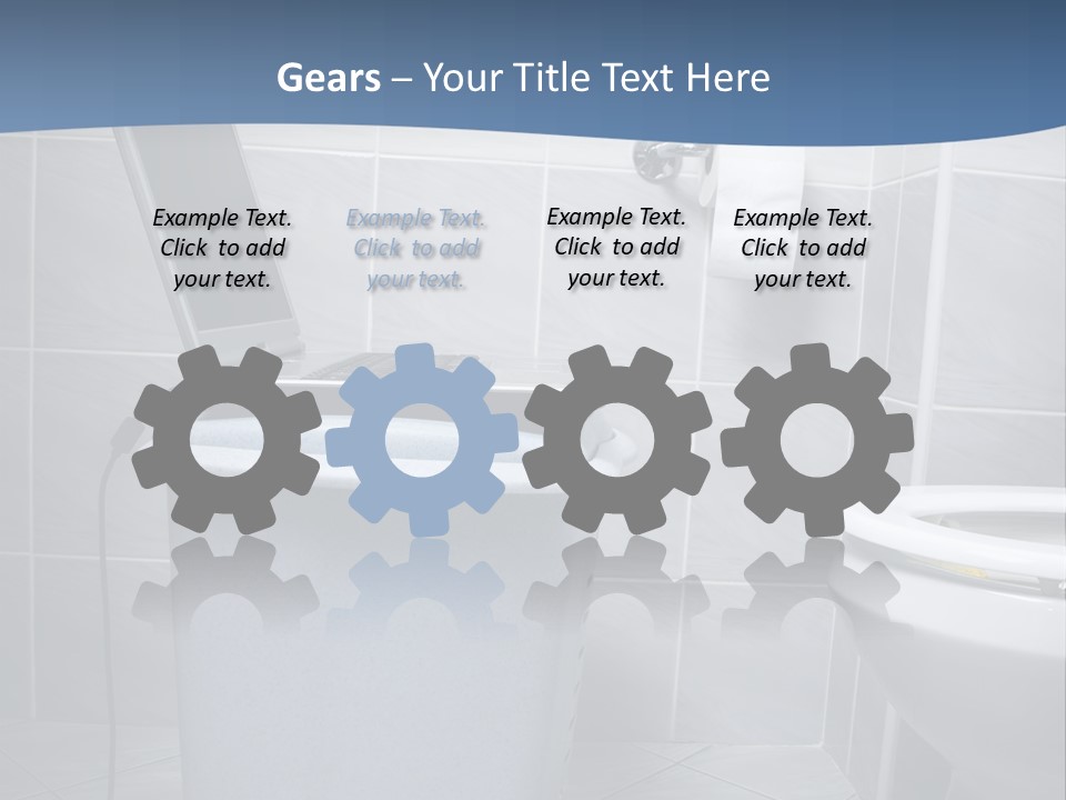 Laptop Terminal Modern PowerPoint Template