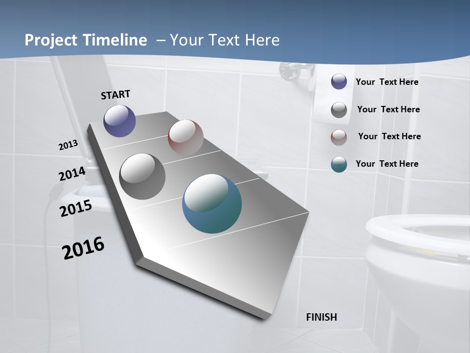 Laptop Terminal Modern PowerPoint Template