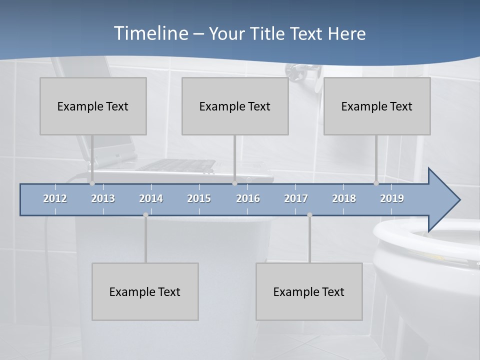 Laptop Terminal Modern PowerPoint Template