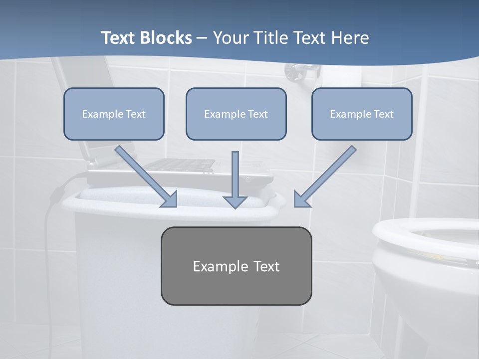 Laptop Terminal Modern PowerPoint Template