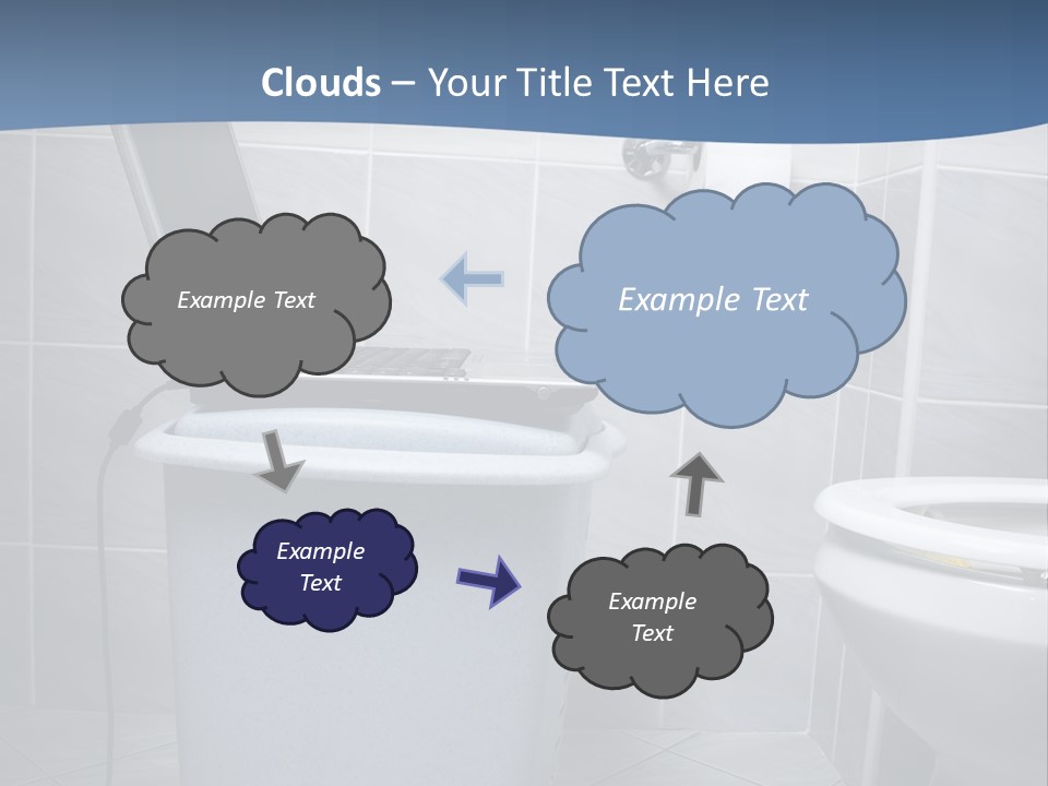 Laptop Terminal Modern PowerPoint Template