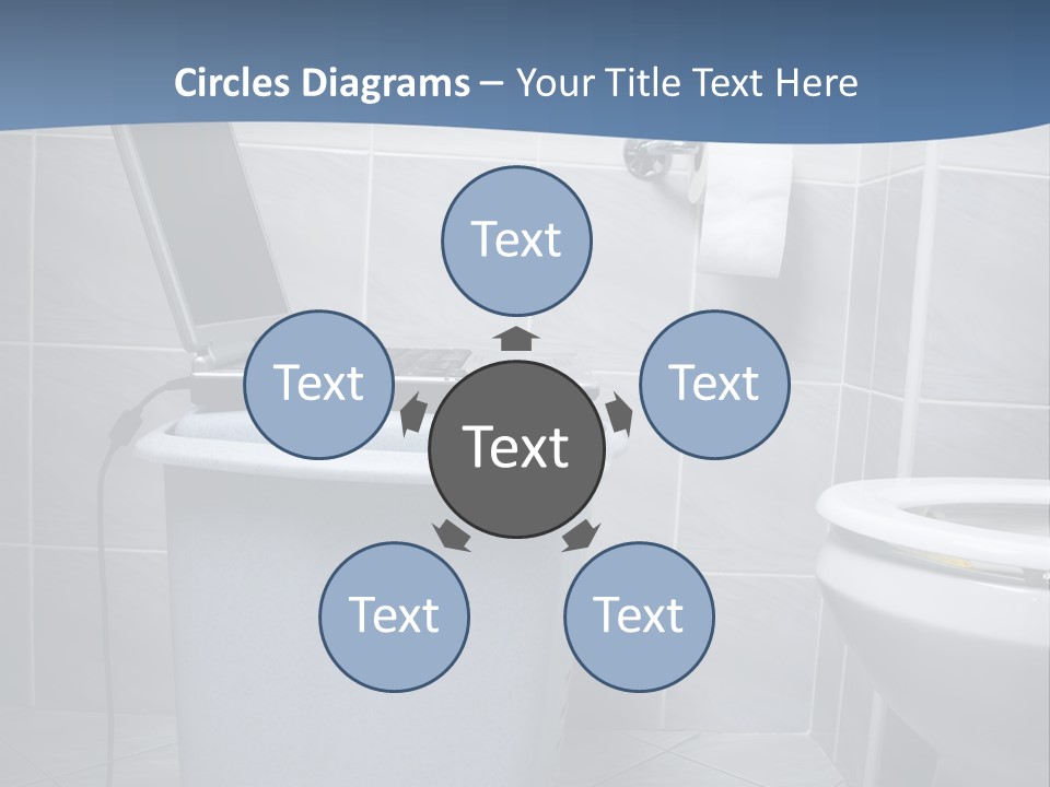 Laptop Terminal Modern PowerPoint Template