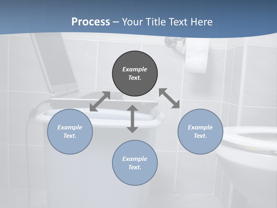Laptop Terminal Modern PowerPoint Template