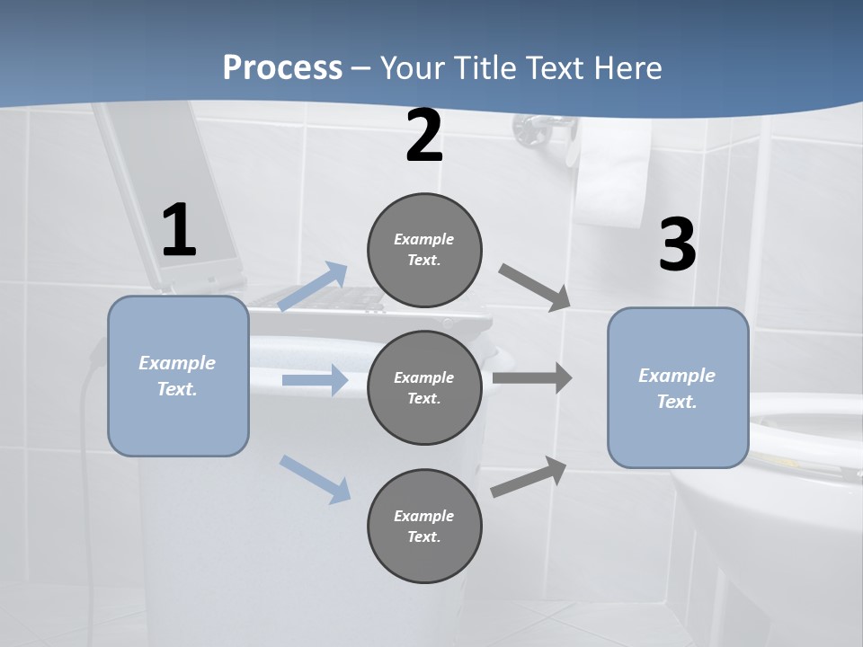 Laptop Terminal Modern PowerPoint Template