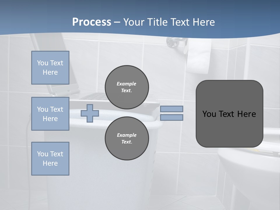 Laptop Terminal Modern PowerPoint Template