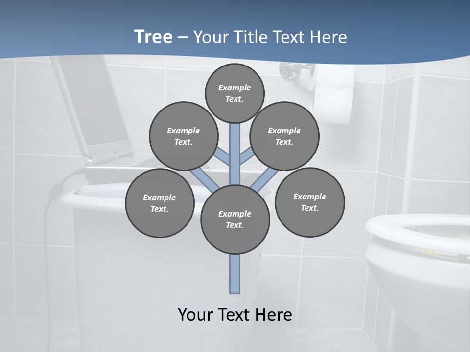 Laptop Terminal Modern PowerPoint Template