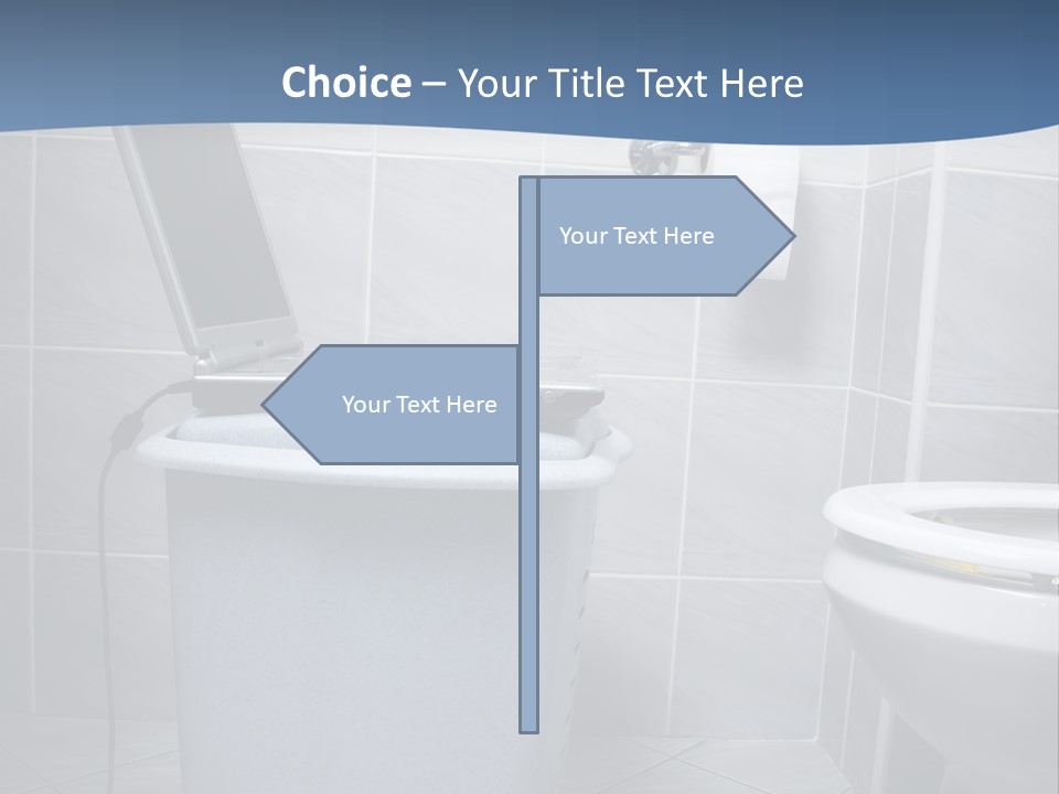 Laptop Terminal Modern PowerPoint Template